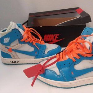 JORDAN 1 RETRO OG X OFF-WHITE WOMENS SIZE 6.5 100% AUTHENTIC